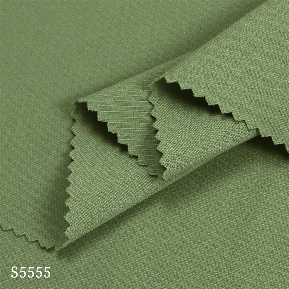 4 Way Stretch Polyester puan a chhe tawh Twill
