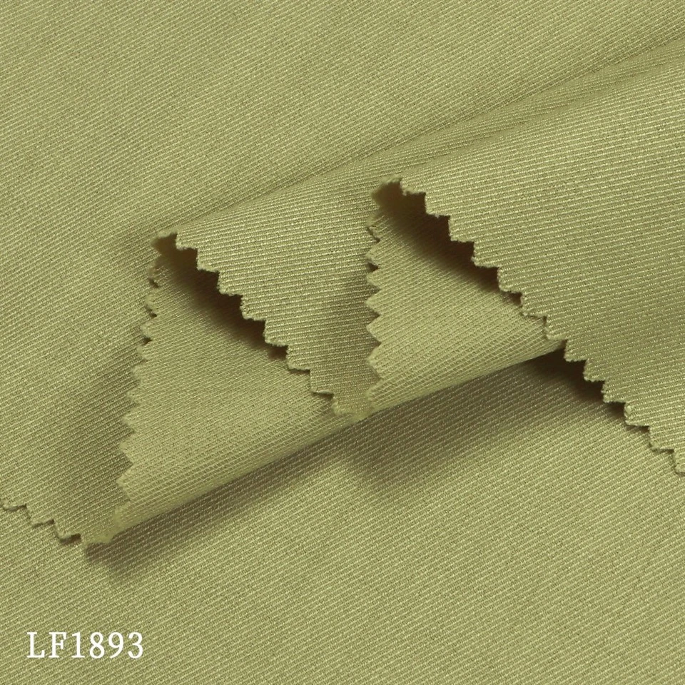 Polyester Slub puan 3 3 Twill hmanga siam a ni