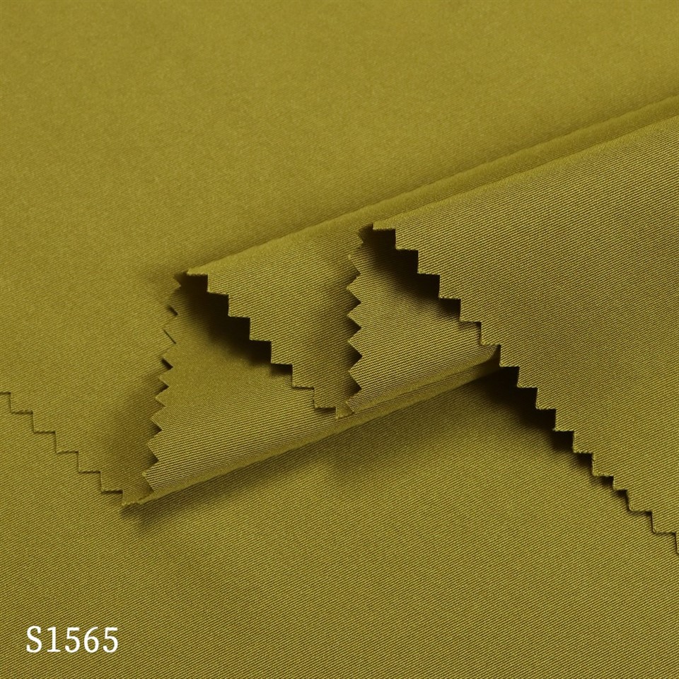 Tencel- ang leh Cupro- ang Stretch Fabric 2 2 Twill
